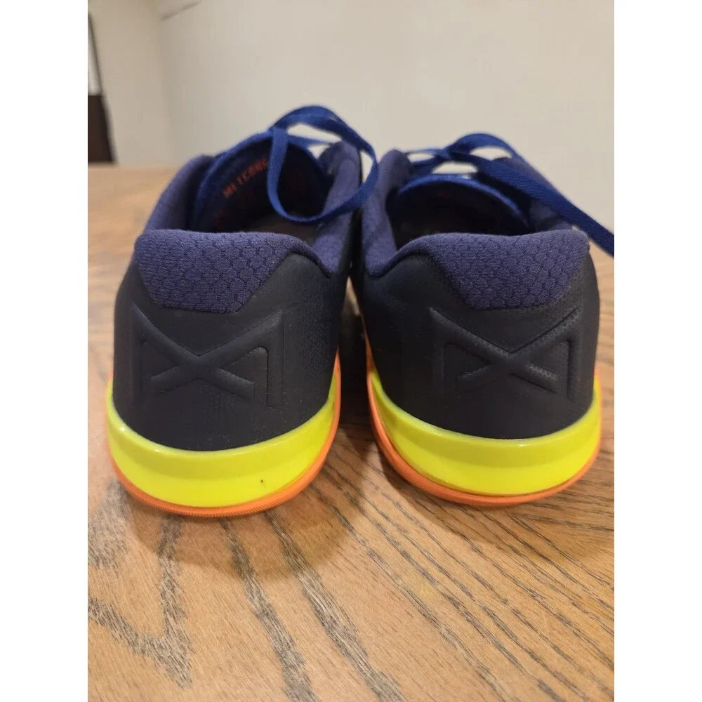 Nike Metcon 6 Mens 11 Royal Blue Bright Mango CrossFit Training weightlifting